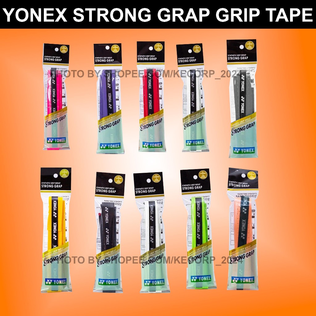Yonex Rubber Grip Strong Grap Grip Tape_kc241207 Shopee Philippines