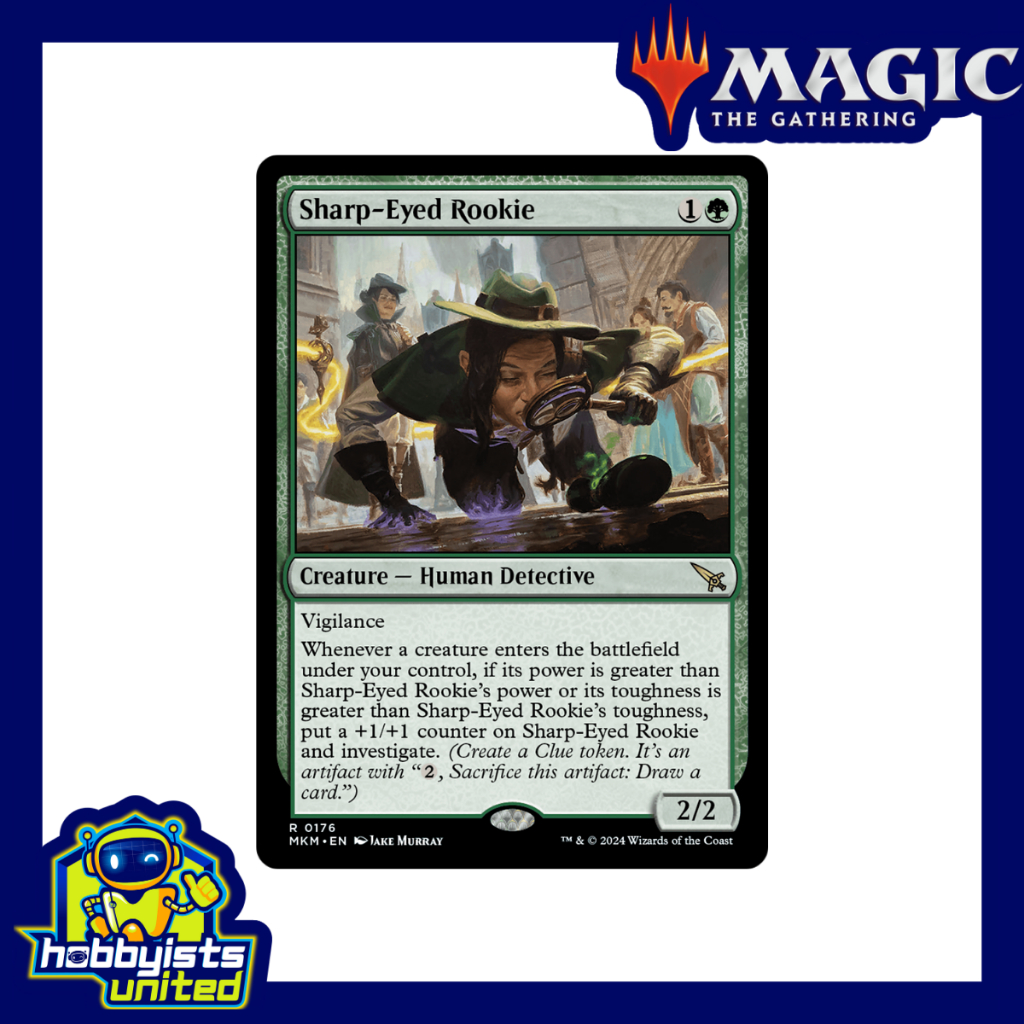 Sharp-Eyed Rookie - Magic: The Gathering (Murders at Karlov Manor ...