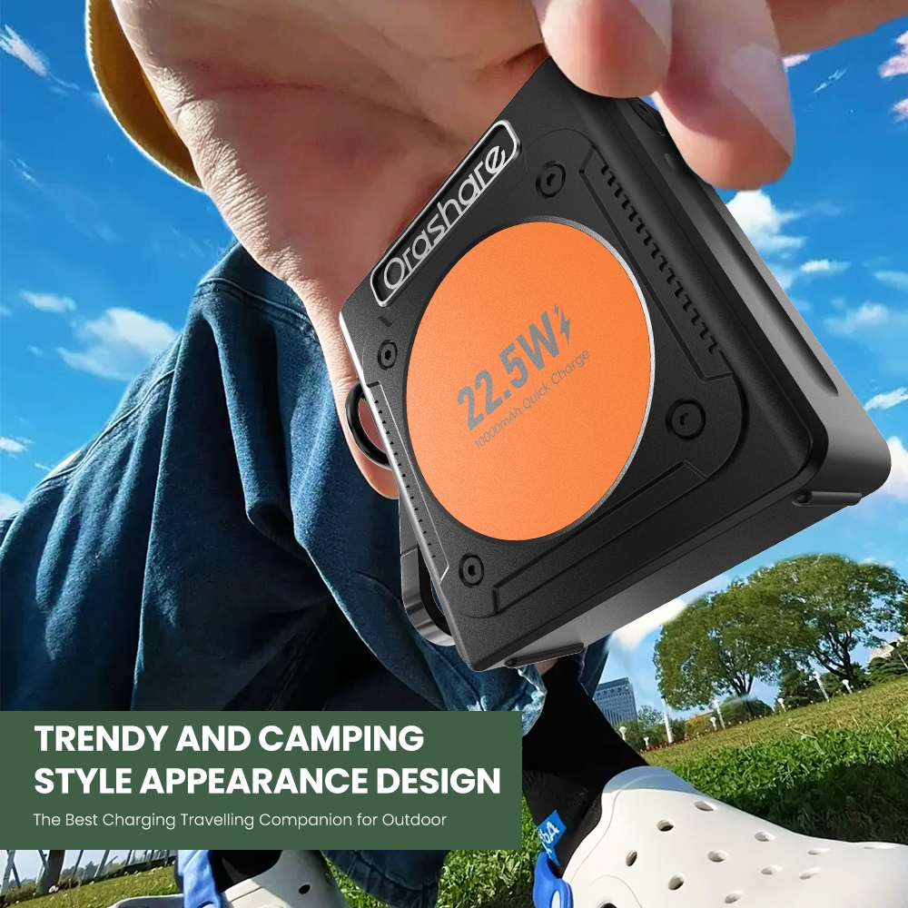Orashare PH11 10000mAh Mini Cube Power Bank PD20W Fast Charge Portable ...