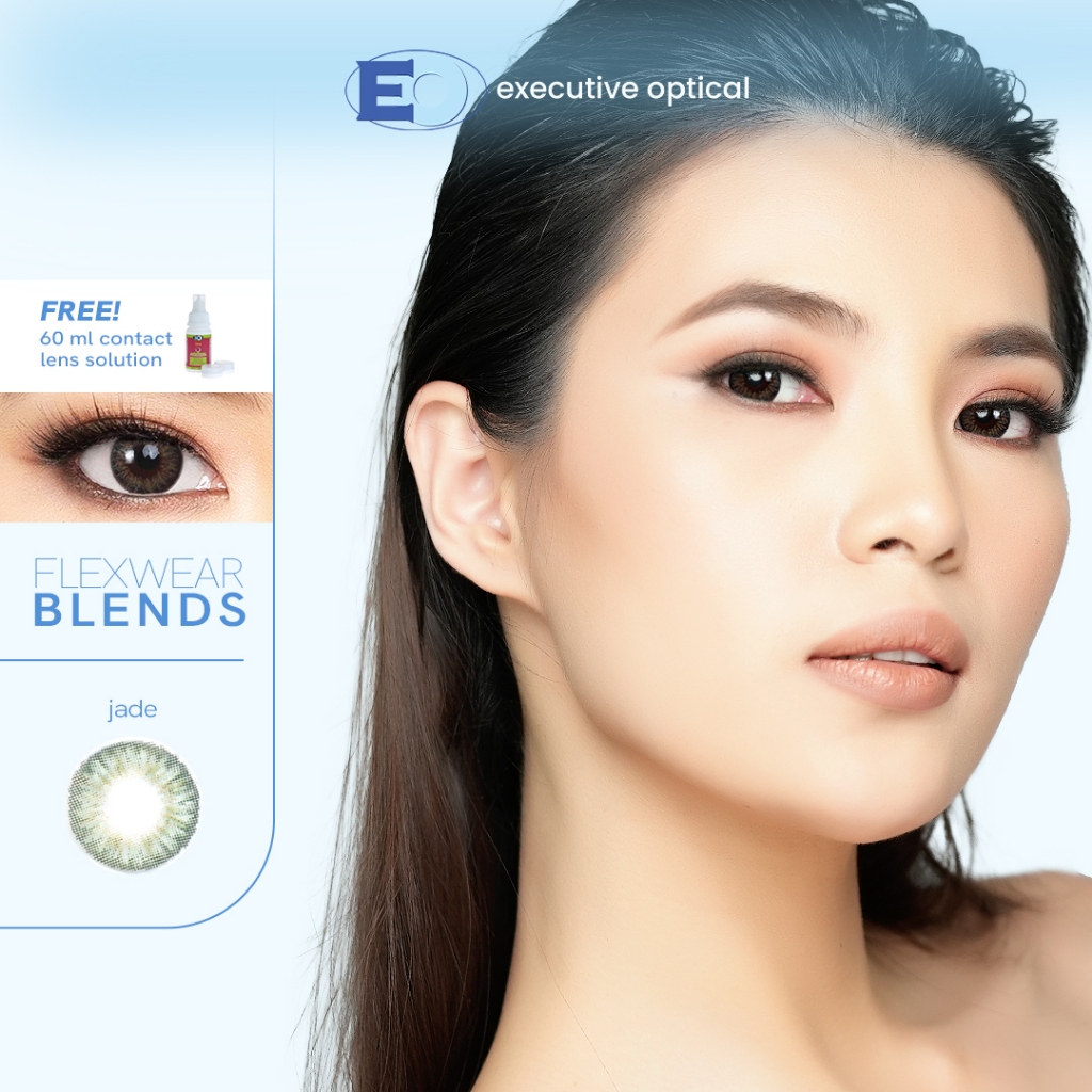 Eo Flexwear Blends Ii Colored Graded Contact Lens With Free Solution