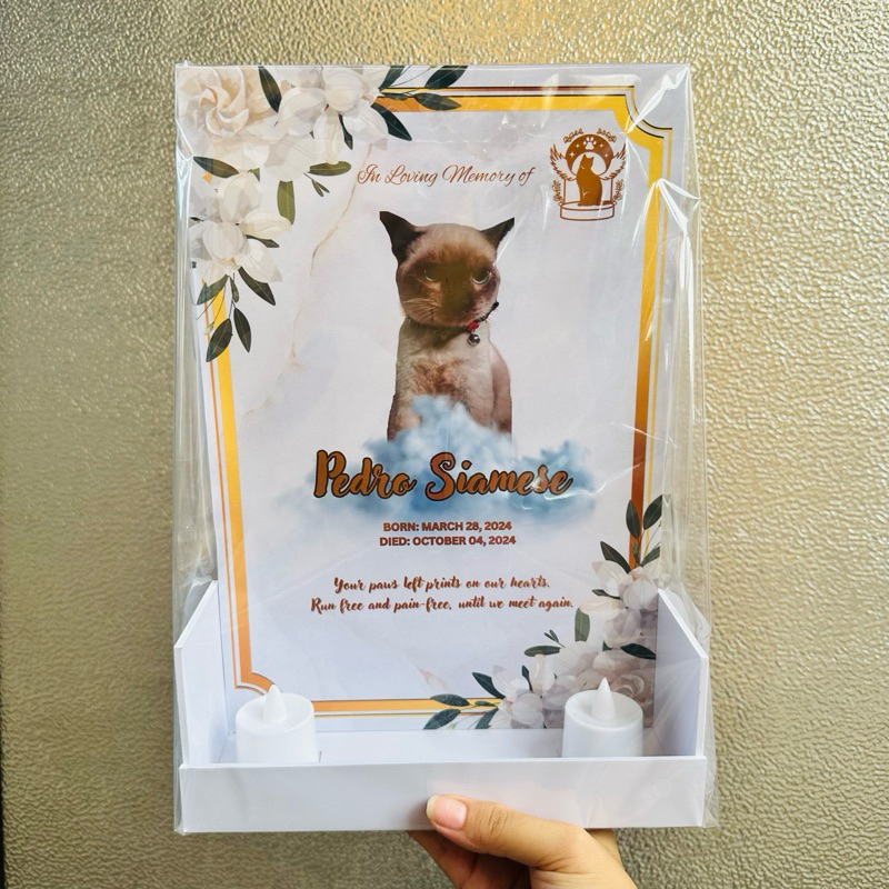 Sintra Board Memorial Display/ Lapida Personalized | Shopee Philippines
