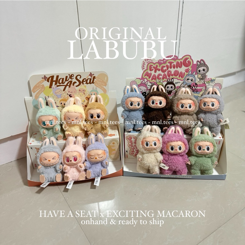 Have A Seat & Exciting Macaron LABUBU2点 Have A Seat & Exciting Macaron LABUBU2点