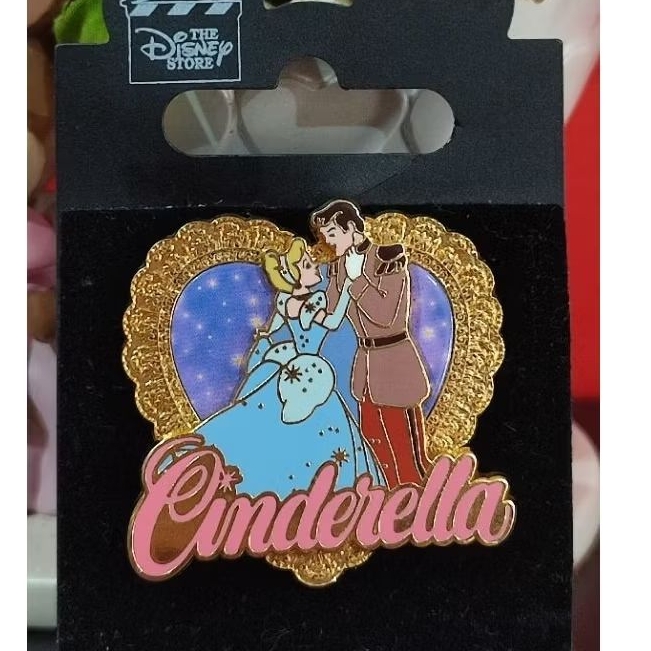 Princess Cinderella Metal Pin DISNEY STORE | Shopee Philippines