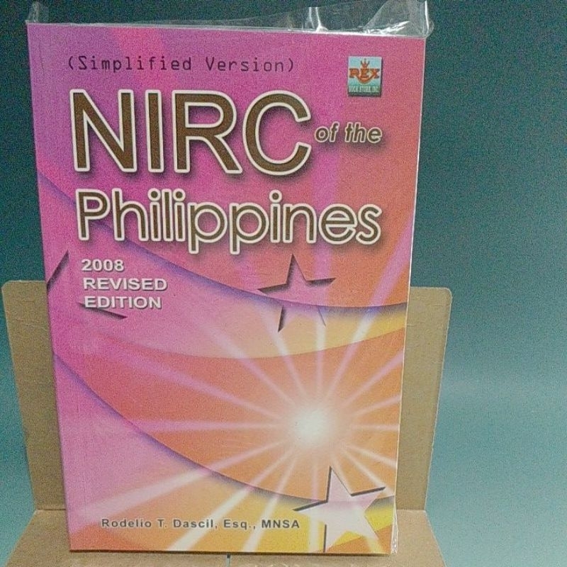 NIRC of the Philippines 2008 Revised Edition | Shopee Philippines