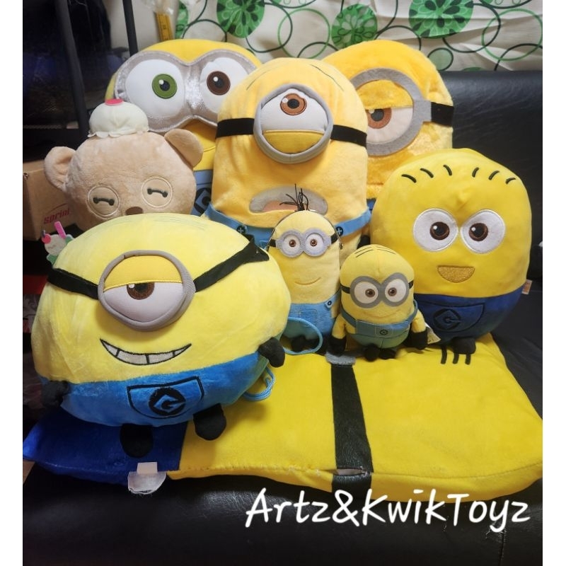 Minion Plushies Toy - Mallow Type | Shopee Philippines