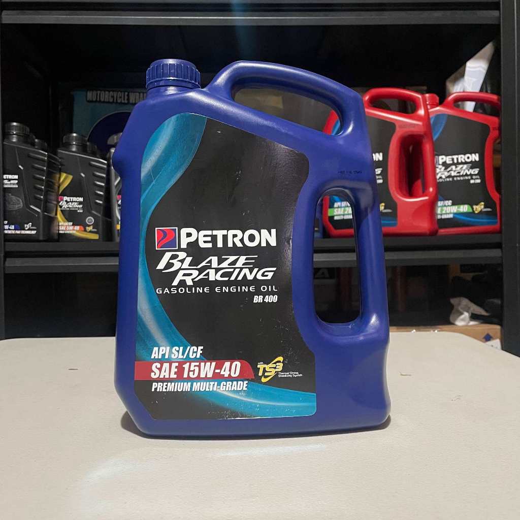 Petron Blaze Racing BR400 Premium Multi-Grade Gasoline Engine Oil SAE ...