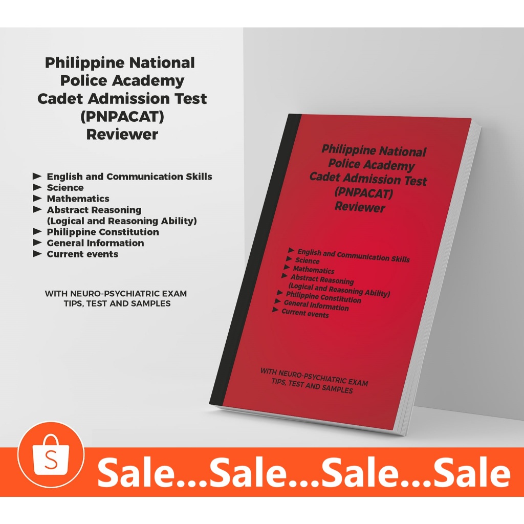 PNPA Cadet Admission Test Reviewer w/ NeuroPsychiatric Exam 2025
