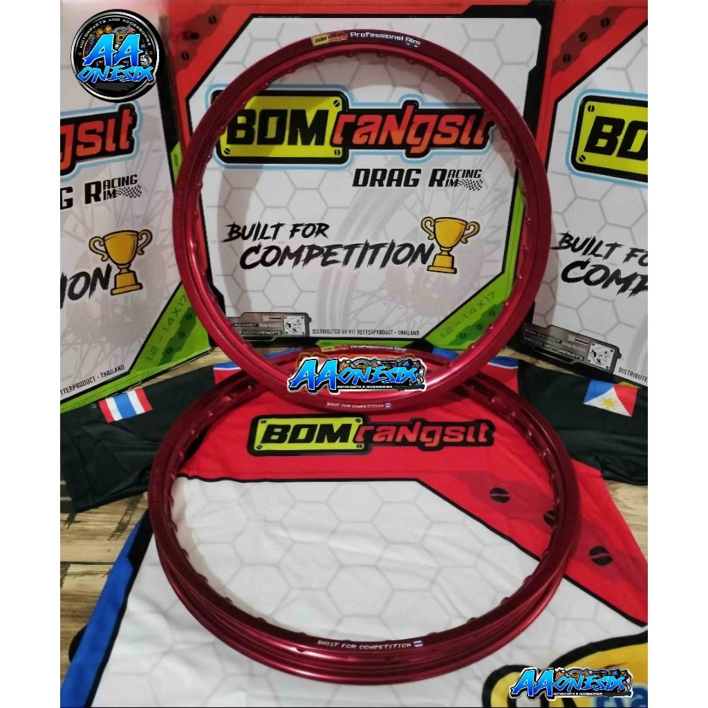 BOM RANGSIT PROFESSIONAL RIMS 17s 1.2 x 1.4 DUAL SIDED RIM ALLO ...