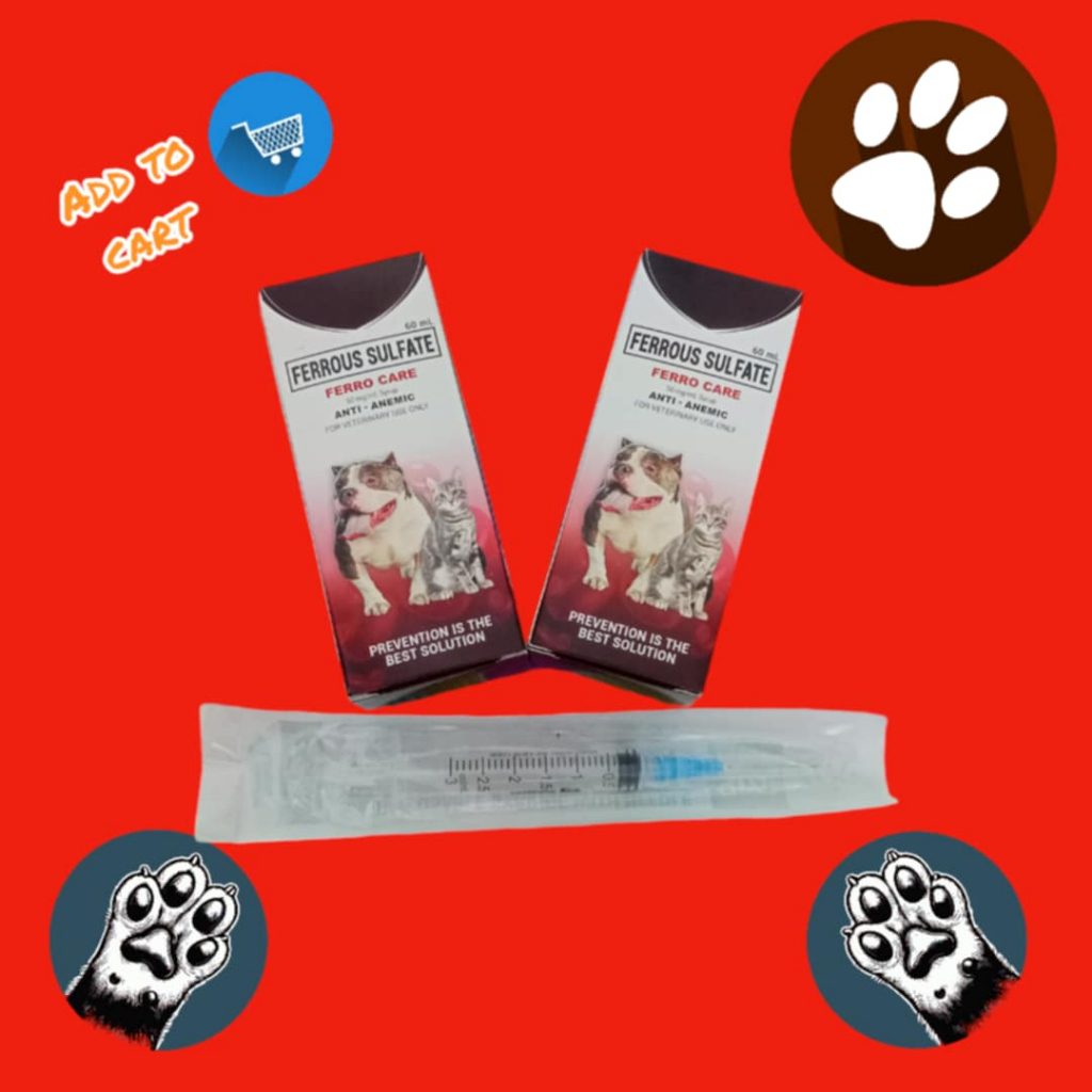 Ferro Care Petsmed Iron Supplement for Dogs and Cats Anti Anemic Ferric