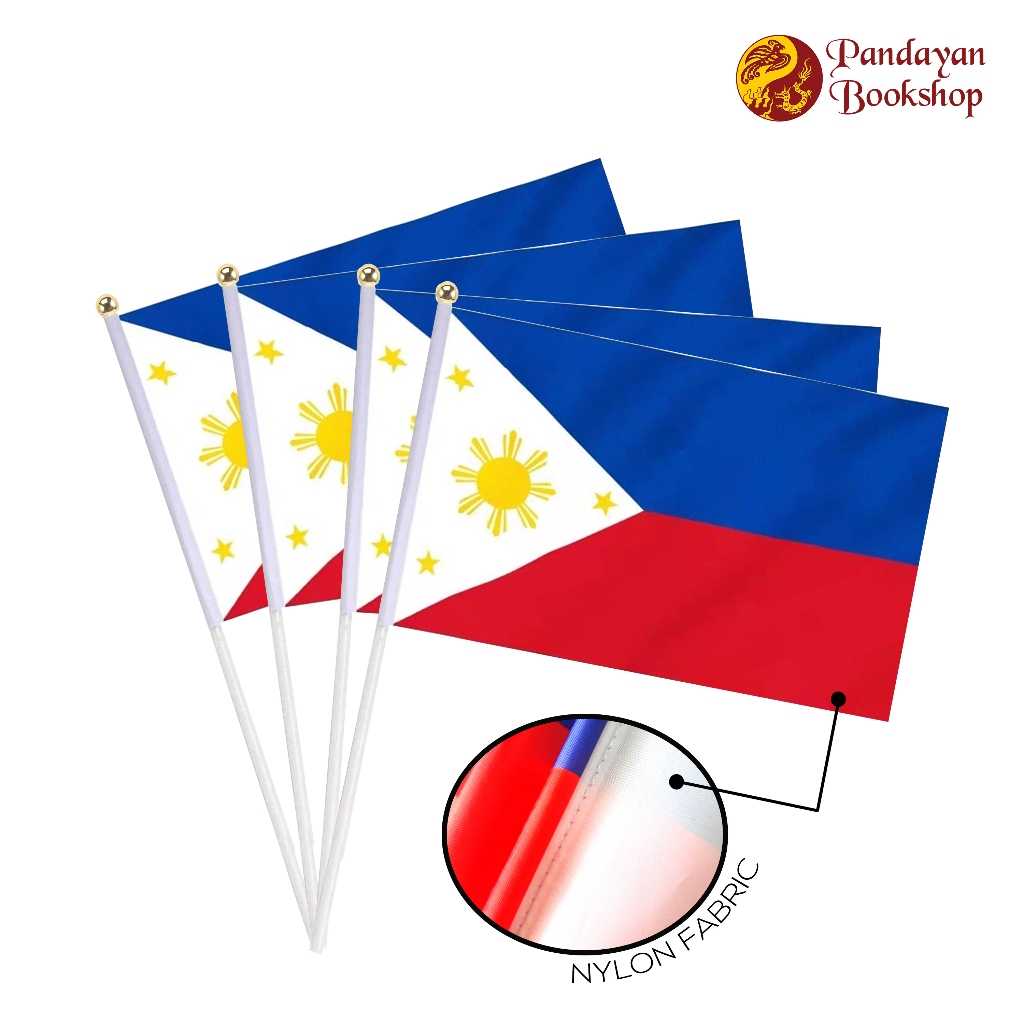 Philippine Flaglet Nylon With Stick | Shopee Philippines