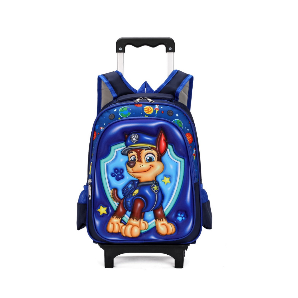 Fashion cute children's 16-inch 3D cartoon nylon 3-in-1 suit luggage  trolley bag student school bag