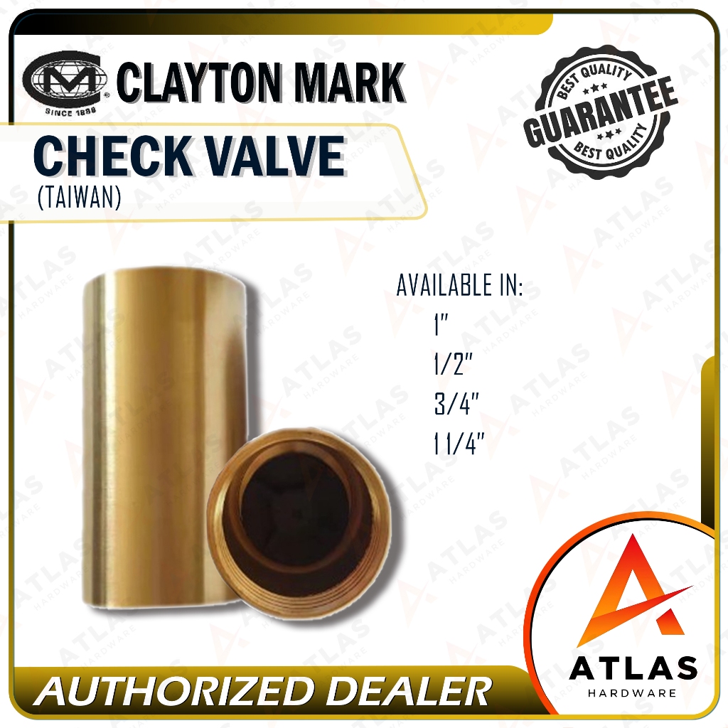 CLAYTON HD CHECK VALVE 1