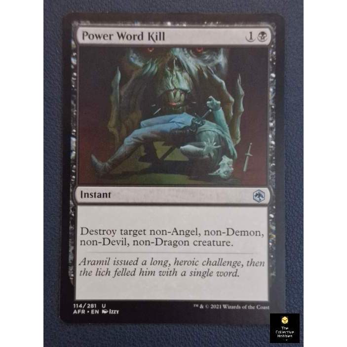 Magic the Gathering - MTG Card Game - Power Word Kill - AFR (NF ...