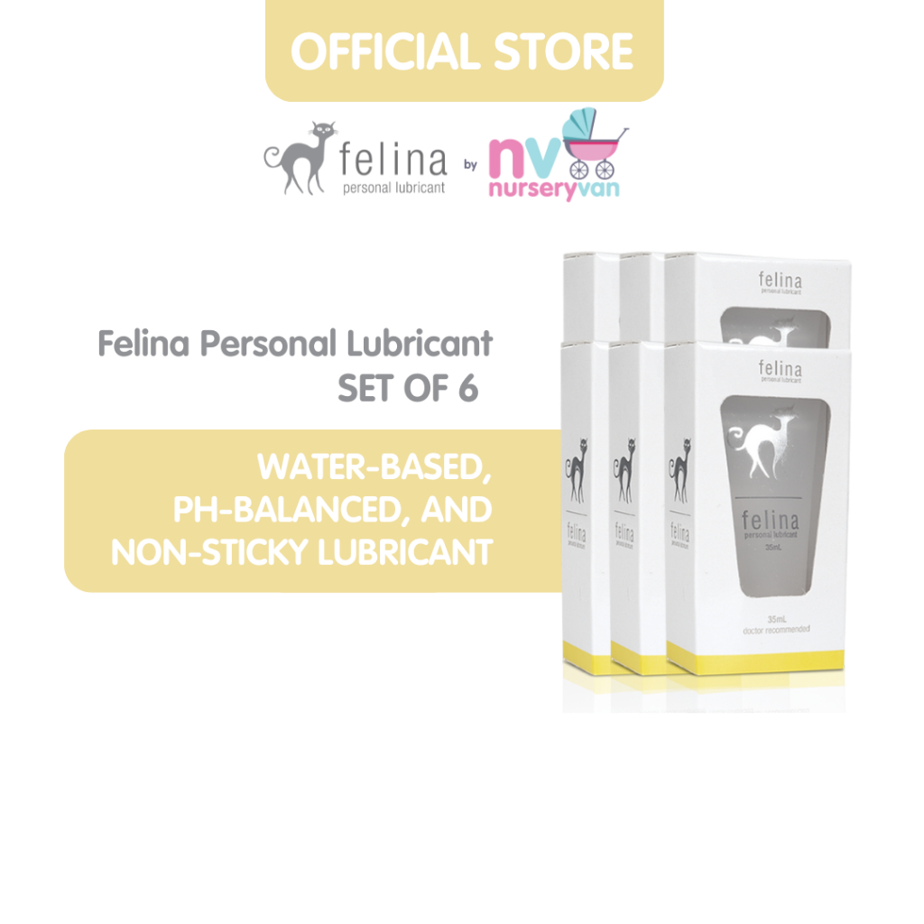 Felina Personal Lubricant 35mL Set of 6 | Shopee Philippines