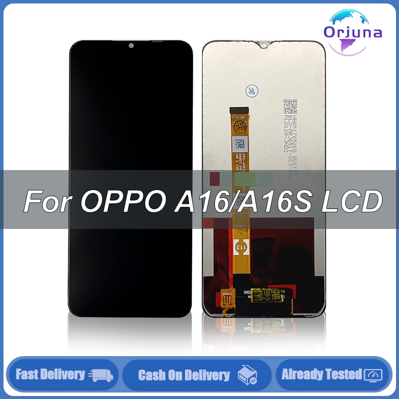 per Oppo A16 / A16s LCD Display - per Oppo A16 LCD Schermo di Ricambio per Oppo A16 CPH2269 CPH2271 Touch Screen Digitizer Glass Assembly Schermo
