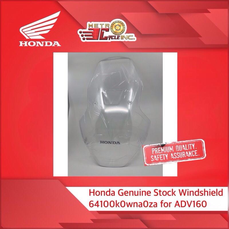 Honda Genuine Stock Windshield 64100k0wna0za for ADV160 | Shopee ...