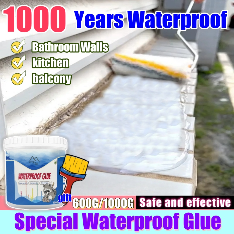 1000G Super Sealant Transparent Waterproof Glue Repair Cracks