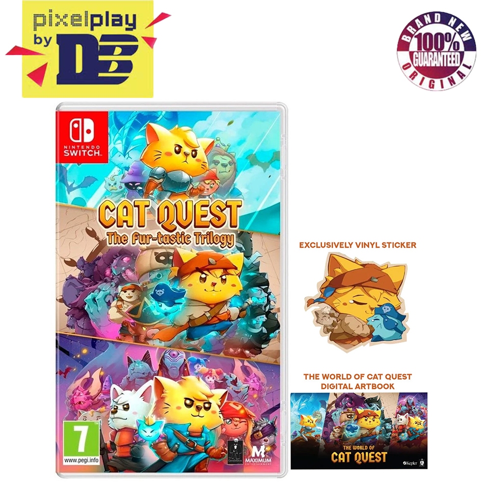 Cat Quest: The Fur-tastic Trilogy – Nintendo Switch, Neuf Sous Blister, PEGI 7