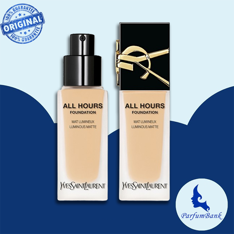 100% Original]YSL All Hours Foundation 25ml/Natural Luminous Matte ...