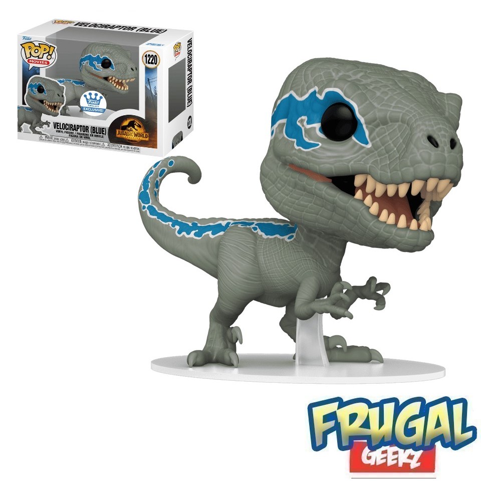 Funko Pop! Movies : Jurassic World- Velociraptor (Blue) Funko Shop ...