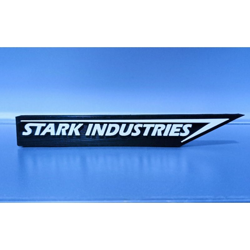 3d Printed logo Stark Industries For Collectible Action Figures ...