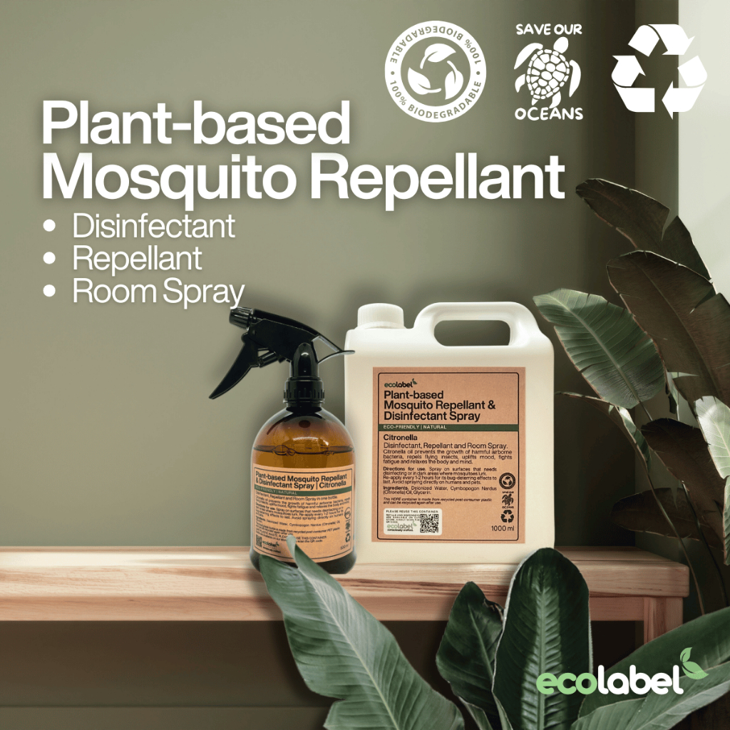 Ecofriendly Plantbased 3in1 Mosquito Repellant Disinfectant Room