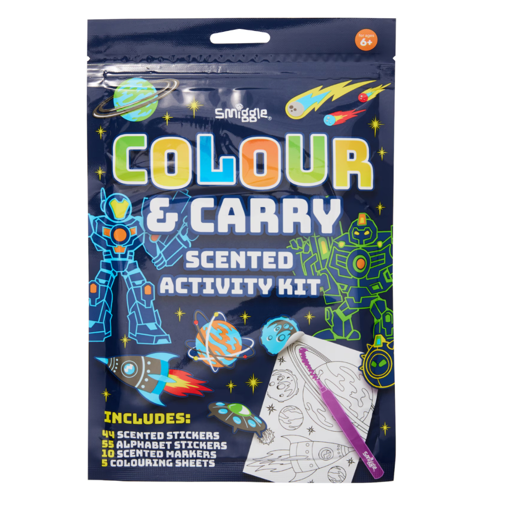 Smiggle Colour & Carry Scented Activity Kit | Shopee Philippines