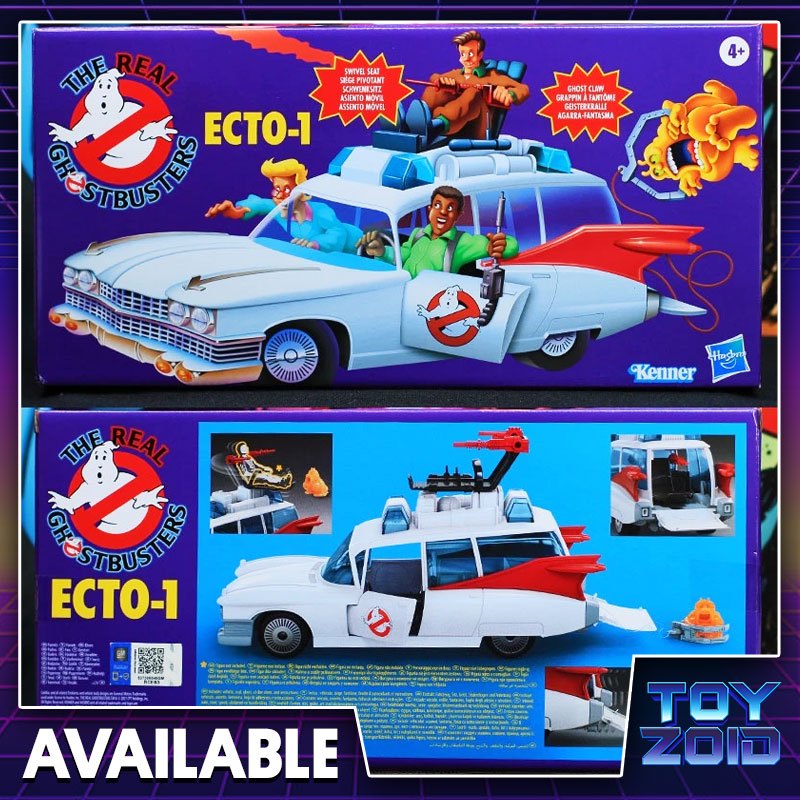 Ghostbusters Ecto-1 – Veicolo Kenner Classics Con Figura Fantasma – Riproduzione Anni '80 - 4