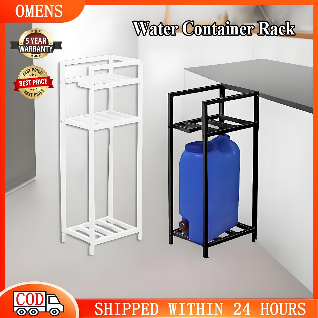 Water Gallon Rack Thicken Water Container Rack Stainless Heavy Duty ...