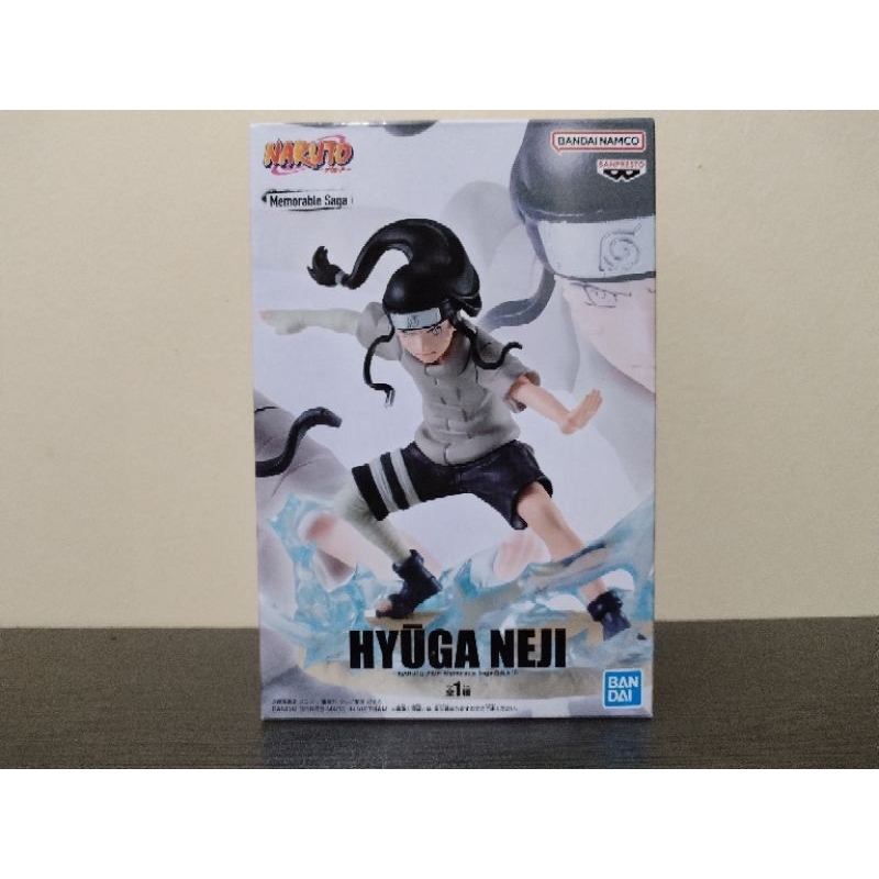 Figurine Naruto Banpresto Memorable Saga - Hyuga Neji, PVC, Neuve Sous Blister 2024
