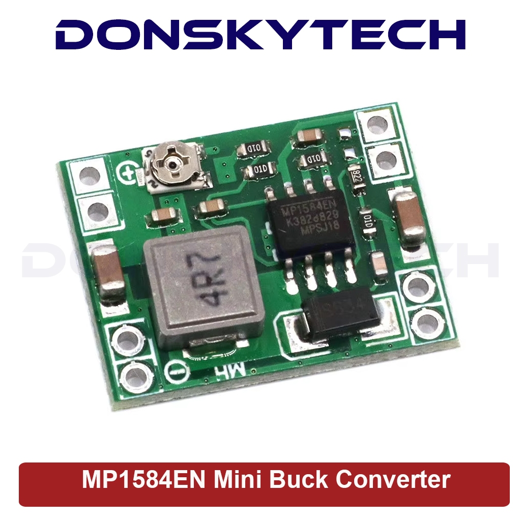 Mini MP1584EN MP1584 DC DC Buck Converter 3A Power Adjustable Step Down ...