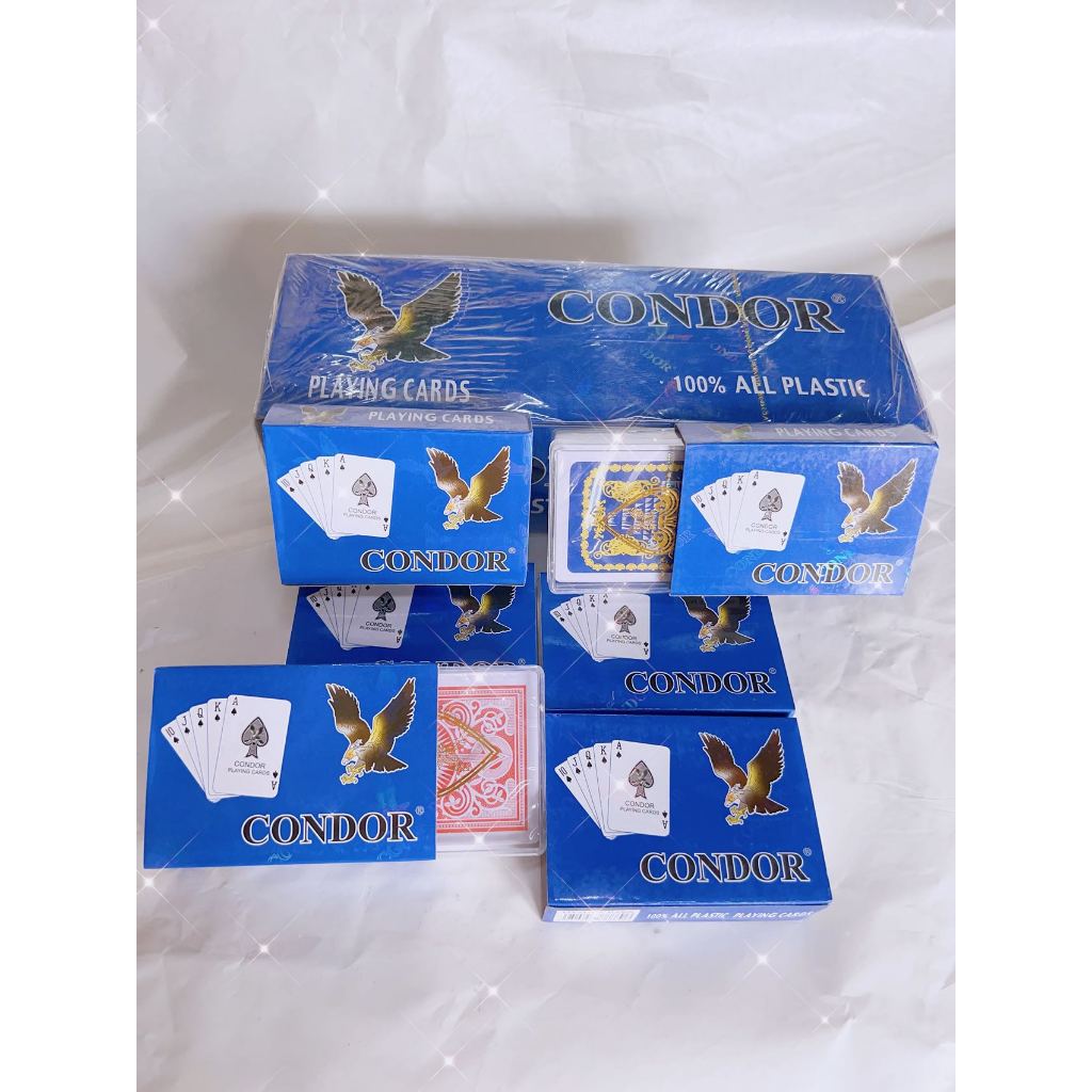 Condor Playing Poker Cards 12pcs/box | Shopee Philippines