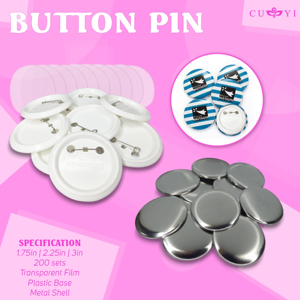 Cuyi Button Pin China Quantity Per Pack Depends On The Size Of Your ...