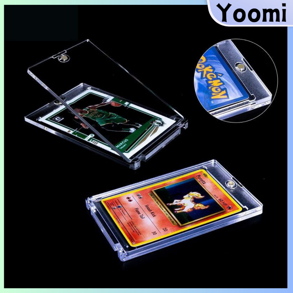 Magnetic Card Holder 35PT Acrylic Clear Photocard Toploaders Card ...