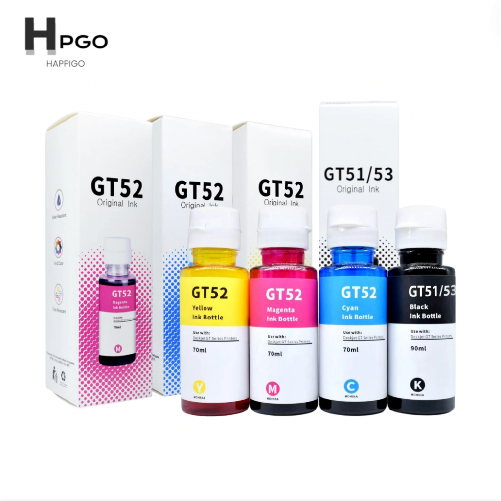 GT51 GT52 GT53 Ink Refill Set Compatible for P GT5810,GT5820,Ink Tank ...
