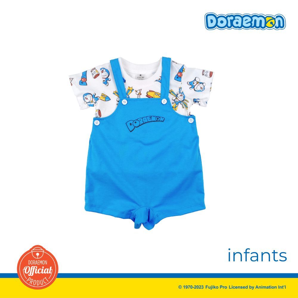 MACHINERY T-SHIRT AND SHORTS SET FOR INFANTS (3-12 MOS)