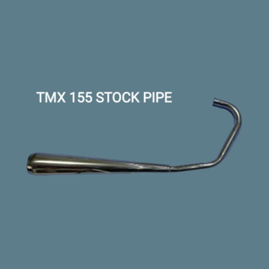 HONDA TMX 155 - STOCKPIPE - Stainless - Double Tube Elbow | Shopee ...