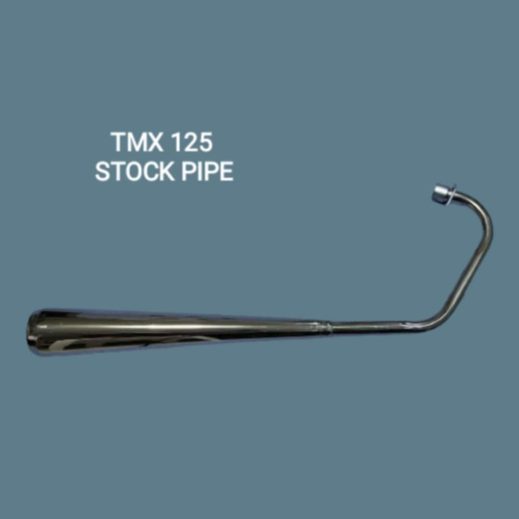 HONDA TMX 125 - STOCKPIPE - Stainless - Double Tube Elbow | Shopee ...