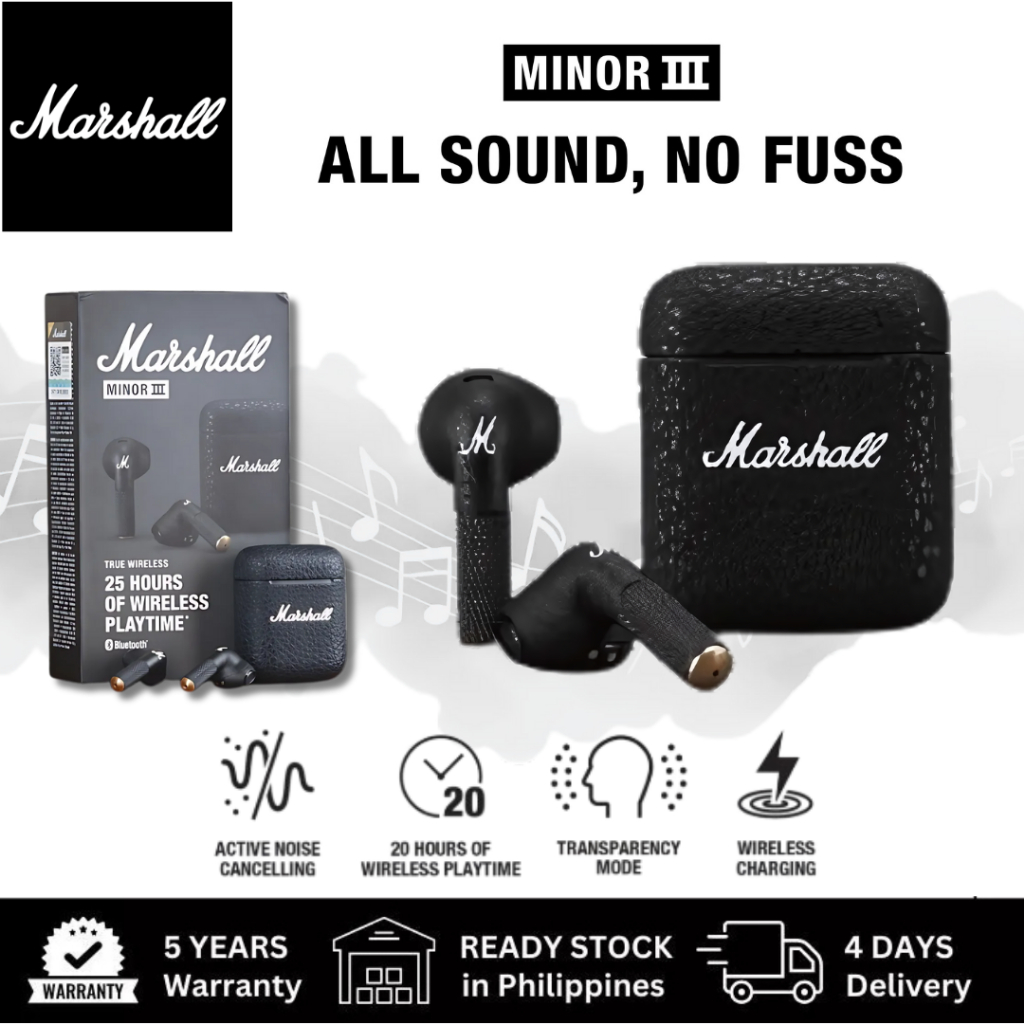 MARSHALL MOTIF ANC/MINOR III/MODE III/MODE II True Wireless