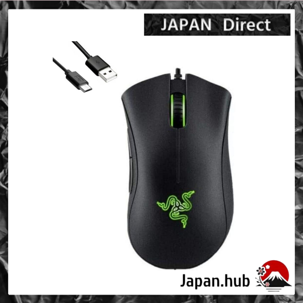 Razer DEATHADDER ESSENTIAL Wired Gaming Mouse 6,400 DPI 5 Buttons Heavy ...