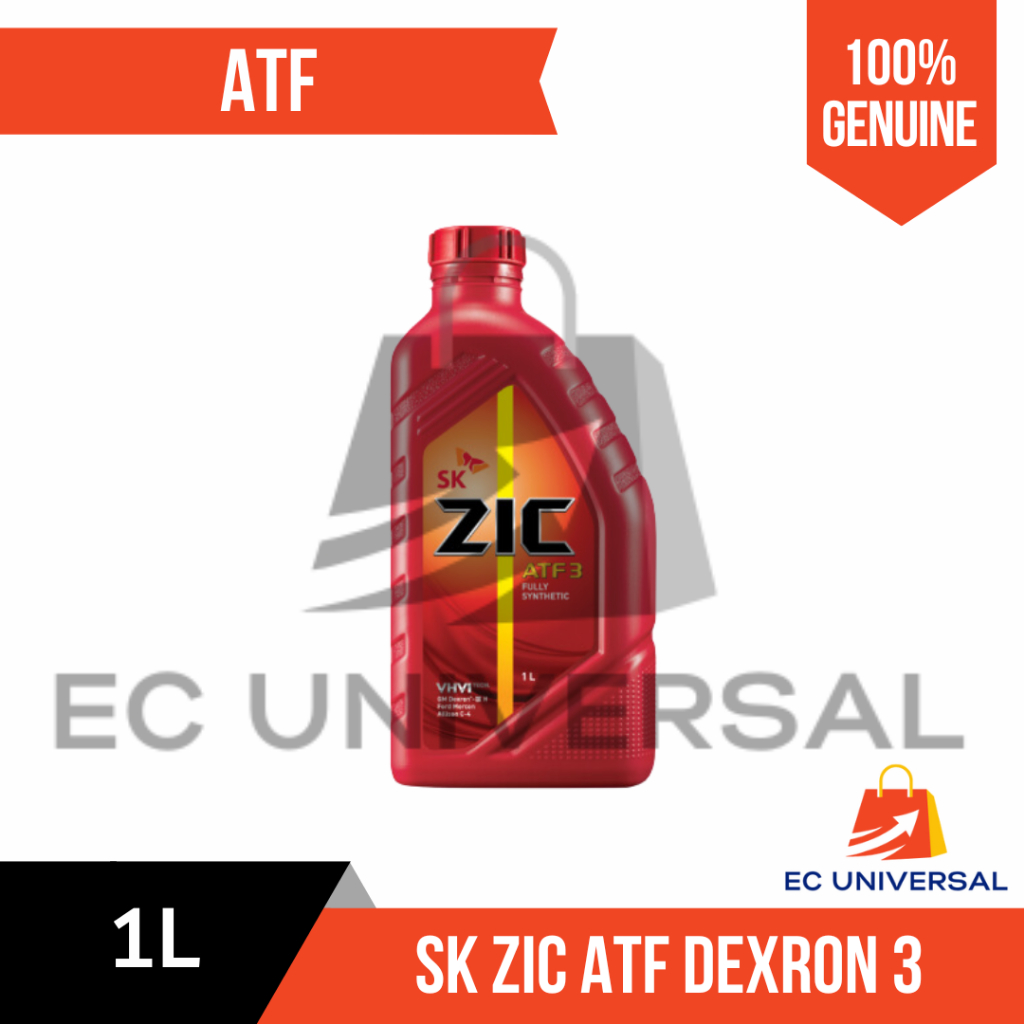 SK ZIC ATF Dexron 3 Automatic Transmission Fluid 1L Liter | EC ...