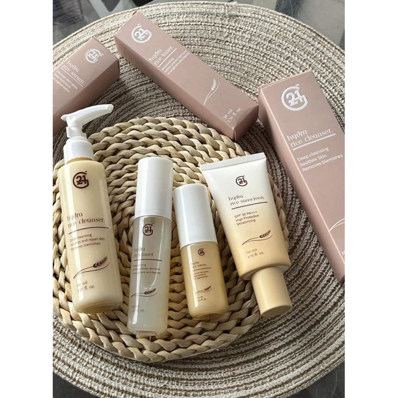 HYDRA RICE SKIN CARE SET BY G21 | Shopee Philippines