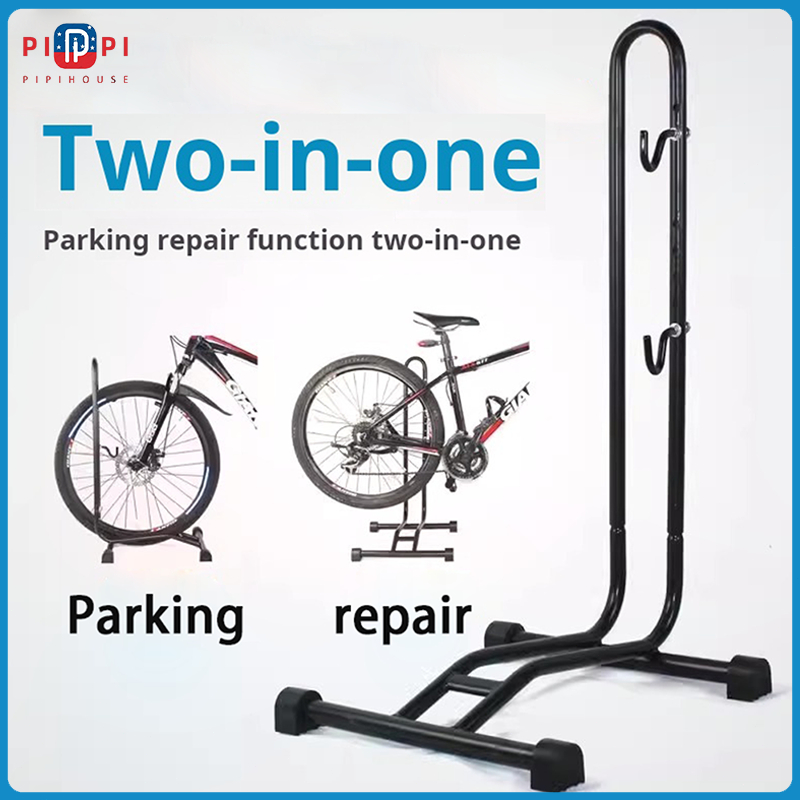 2-in-1 bicycle parking rack L-shaped highway vehicle parking rack ...