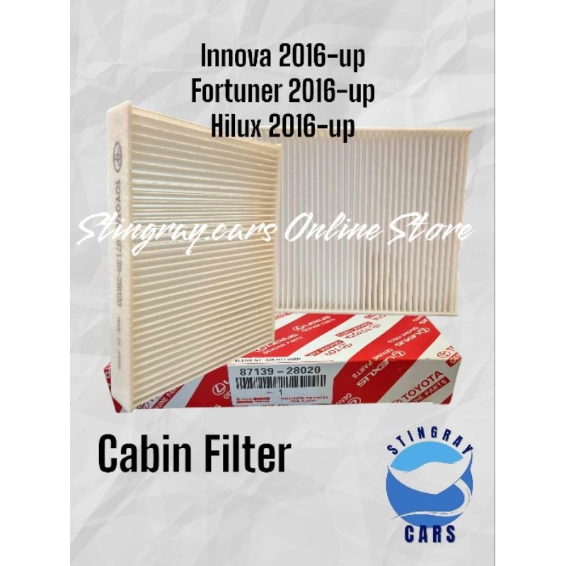Cabin Air Filter for Toyota Innova (2016-2023) Fortuner (2016-2024 ...