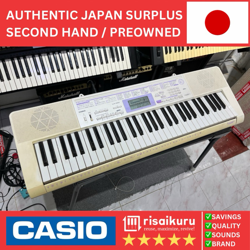 Casio LK-122 Keyboard Piano Organ 61 Keys Touch Response