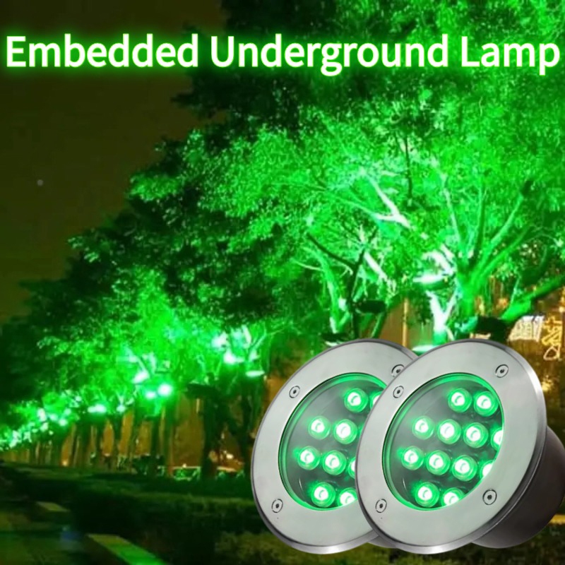 Premium Quality Energy-Saving Waterproof LED Green In-Ground Light ...
