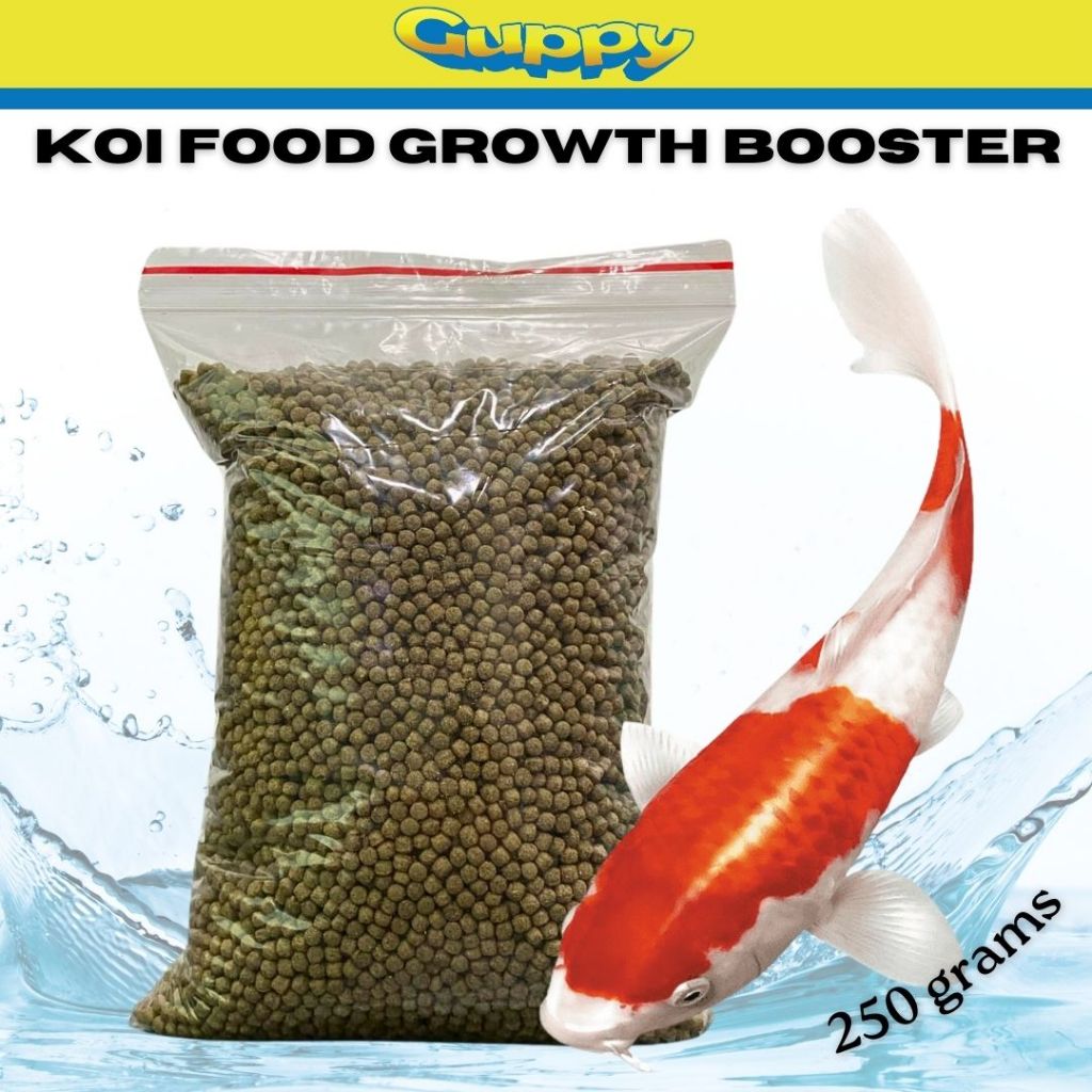 Generic Koi Food Growth Generator 250G Koi Fish Food Pellet | Shopee ...