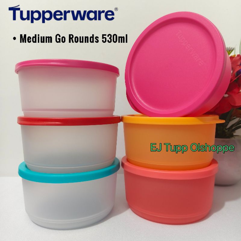 Tupperware Medium Go Round 530ml (1pc) | Shopee Philippines