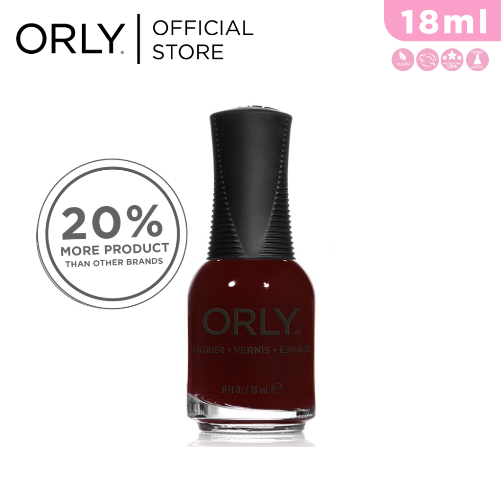 Orly Nail Lacquer Color Ruby 18ml | Shopee Philippines