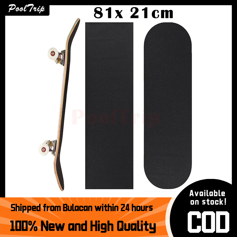 Grip Tape Skateboard 81x21cm KMKANPO - Antidérapant, Imperméable - Pour Skate, Longboard, Scooter